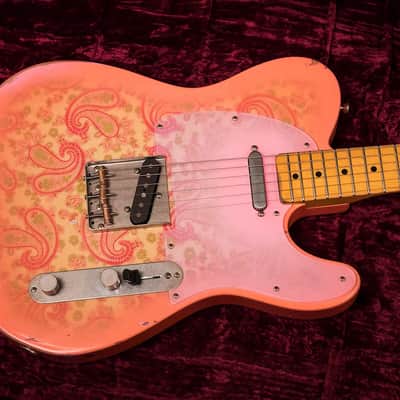 Nash T-68P Paisley Telecaster Electric Guitar - Medium Aging - T68 image 3
