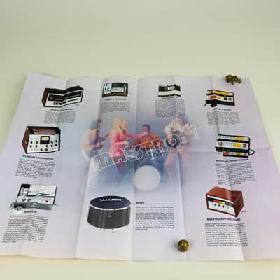 Maestro Sound Odyssey Foldout Brochure 1972 image 8