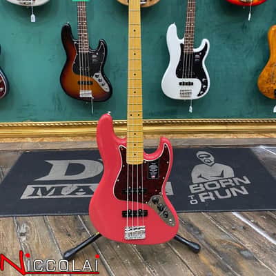 Fender American Professional Classic Jazz Bass, Maple Fingerboard, Faded Dakota Red Bild 7
