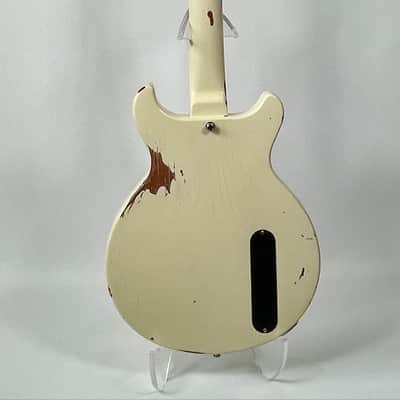 Jailbreak Guitars Tiger Left Handed, Vintage White Relic, Made in Italy (Demo Model) image 4
