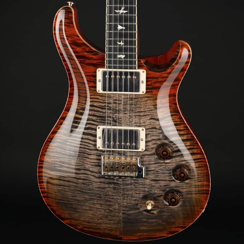 PRS Wood Library DGT 10 Top, Stained Maple Neck in Burnt Maple Leaf #252678 - Pre-Owned image 1