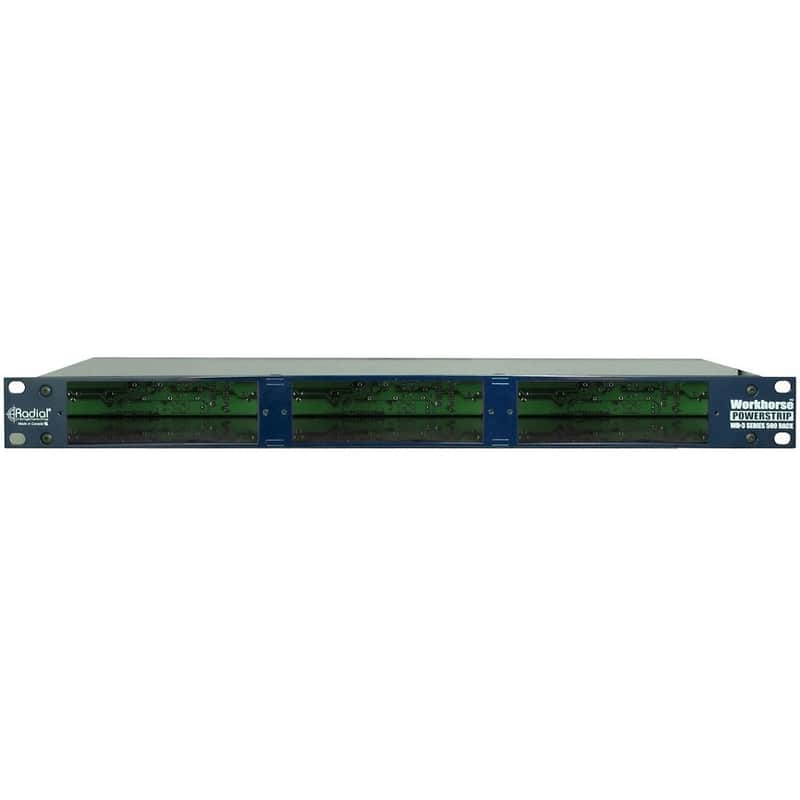 Radial Workhorse PowerStrip Horizontal 3-Slot Powered 500 Series