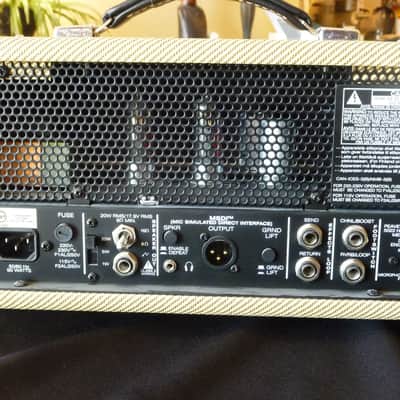Peavey Classic 20 Mini Head 2010s - Tweed image 3