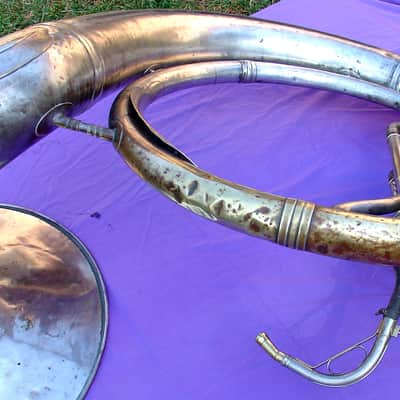 Vintage  Conn 32K "Naked Lady" sousaphone image 6