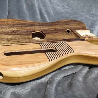 Babik Custom Telecaster Style body, Super light weight,  Handmade, Black Limba on Poplar 2026 image 8