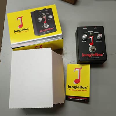 original Red Label JangleBox Compression/Sustain pedal in box image 1