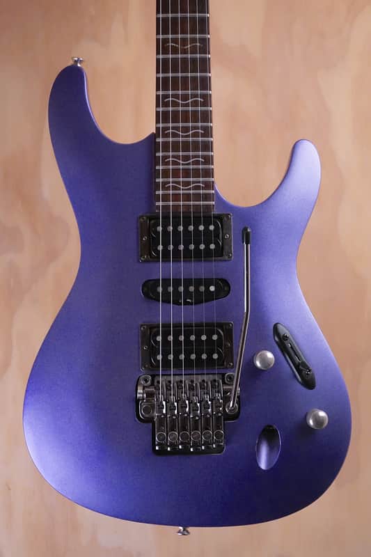 Ibanez S470 Electric Guitar in Deep Violet Flat, Made in Korea, 2003 Model image 1