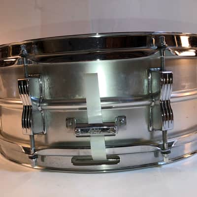 Ludwig No. 404 Acrolite 5x14" 8-Lug Aluminum Snare Drum with Keystone Badge 1960’s - Matte Aluminum Snare Drum image 4