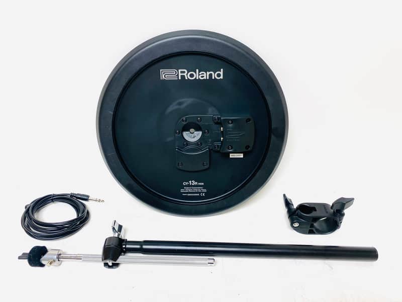 Roland CY-13R Cymbal Black Back with Boom Arm CY13 CY-13