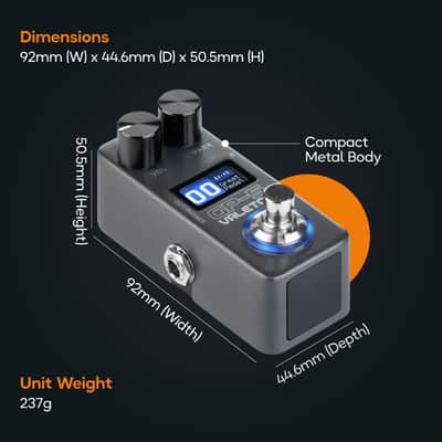 Valeton GP-5 Compact Multi-Effects Processor – SnapTone & IR Loader, 100+ Effects, Bluetooth, USB Audio Interface (Price includes the import duty to US buyer) image 8