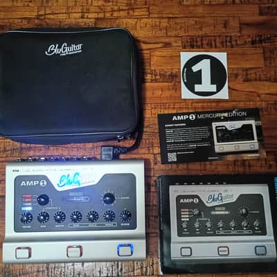 BluGuitar Amp1 Mercury Edition 100-Watt Nanotube Pedalboard Guitar Amp 2018 - 2020 - Silver image 6