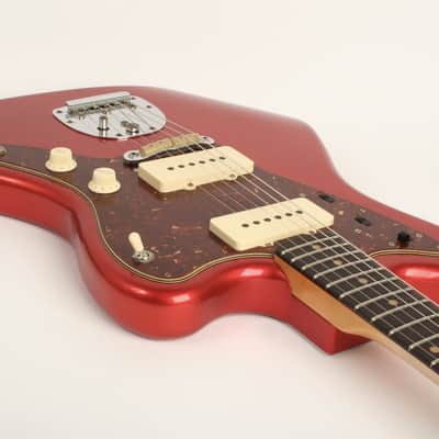 Fender Custom Shop 1959 250K Jazzmaster Journeyman Relic Rosewood Fingerboard Faded Candy Apple Red CZ587729 image 5