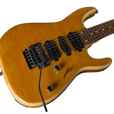 BootLegger Guitar Royal 2024 - Honey - Floyd Rose Double Locking - Coil Split image 5