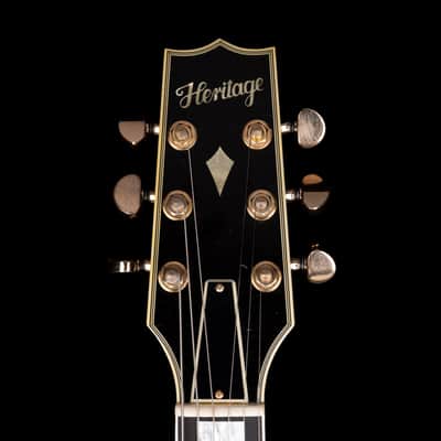 Heritage Custom Shop Core Collection H-157 Mahogany Top Artisan Aged Ebony with Case image 12