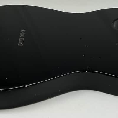 4lbs 10oz BloomDoom Nitro Lacquer Aged Relic Black T-Style Vintage Guitar Body image 8