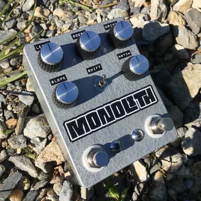 Futile Art FX Custom Shop ⛰️ Monolith Fuzz of Doom w. Boost & Tone Switch Mod Stoned-Grey Hammertone image 12