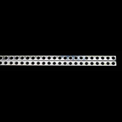 EURORACK HARDWARE 3MM 168HP THREADED NUT STRIP PAIR : BRAND NEW :  [DETROIT MODULAR] image 1