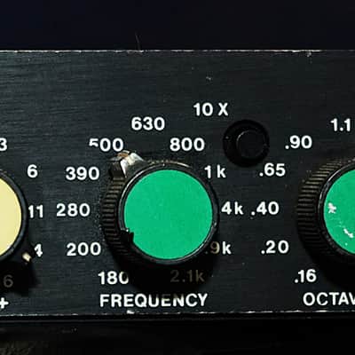 Audioarts 4100 Vintage 4 Band Sweepable Parametric Equalizer and Preamp Audio Arts image 4