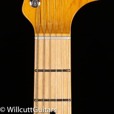 Fender Custom Shop 1968 Stratocaster DLX Closet Classic Aged Teal Green Metallic (188) image 5