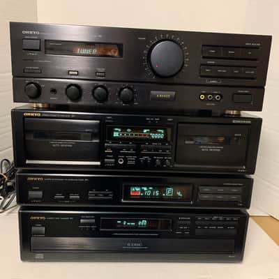 Onkyo R1 Stereo Component  System - Receiver, CD Player, Cassette Deck, Tuner  r image 1