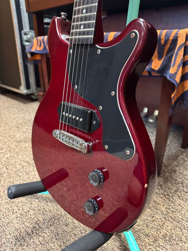 Epiphone Les Paul Junior Double Cut DC 1997 Cherry Japan | Reverb