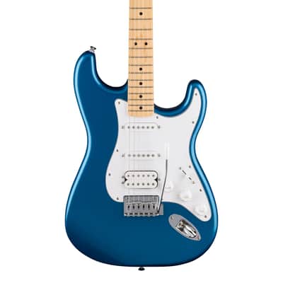 Fender Standard Stratocaster HSS MP White Pickguard Aqua Marine Metallic image 1