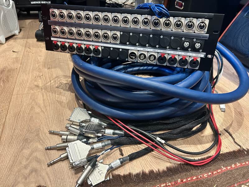 Vandamme 48 way multicore w/ wallbox Vandamme Neutrik mid 2010's image 1
