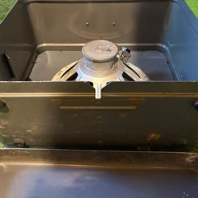 Vintage RCA Victor 12” Speaker and Cabinet - Metal image 9