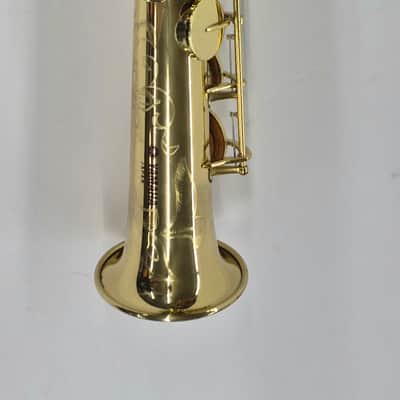 Yamaha YSS-61 Soprano Saxophone 1970s Purple Logo image 4