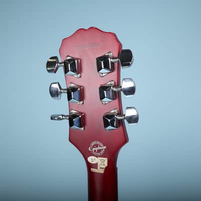 2015 Epiphone Les Paul Special I P90 Worn Cherry image 9