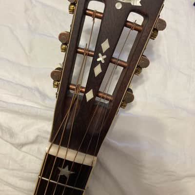 Washburn R314KK Spruce/Trembesi Parlor 2016 - Natural image 4