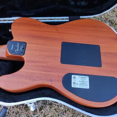 Fender American Acoustasonic Telecaster - USA - Darkburst - Clean Tele w/ Hardshell Case! image 6