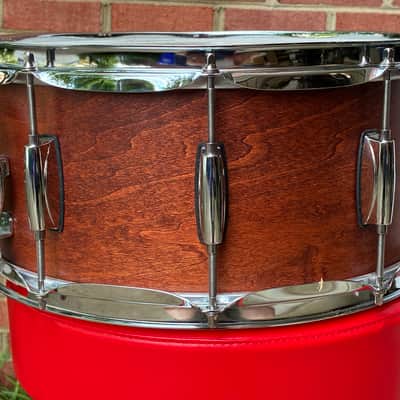 Grestch Catalina Club Snare 14x6.5 Satin Walnut Glaze image 6