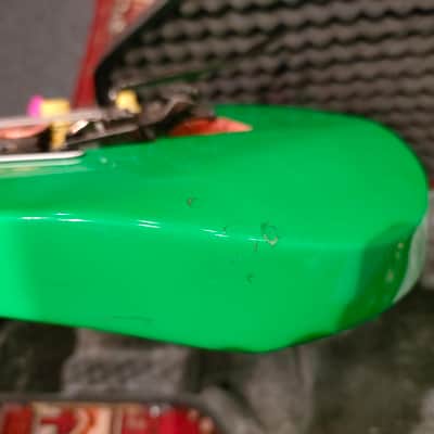 Ibanez JEM777-LG Steve Vai Signature with Edge Tremolo 1987 - Loch Ness Green image 23