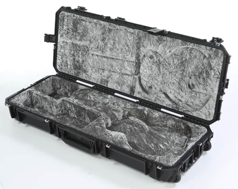 SKB 3i-4214-56 Les Paul Guitar Flight Case / Road Case Injection Molded TSA Latches & Wheels image 1