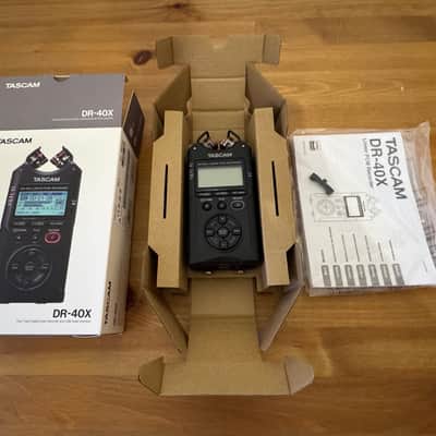 TASCAM DR-40X 4-Channel Portable Digital Recorder 2019 - 2020 - Black image 2
