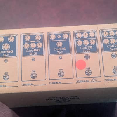 Origin Effects Cali76 Compact Deluxe Compressor 2010s - Silver image 5