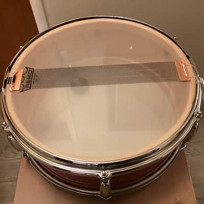 Slingerland No. 161 Deluxe Student Model 5.5x14" 6-Lug Snare Drum with Stick-Saver Hoops 1964 - Red Sparkle image 7