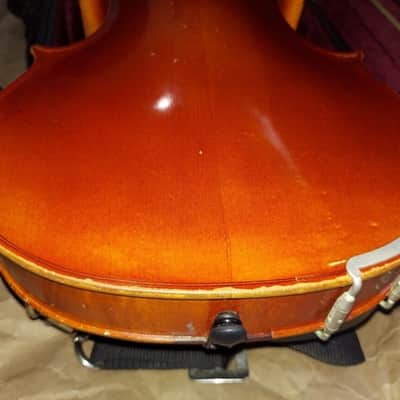 Kiso Suzuki Model 7117 size 15.5 viola, Japan 1973, Very Good Cond, w/ case&bow image 11