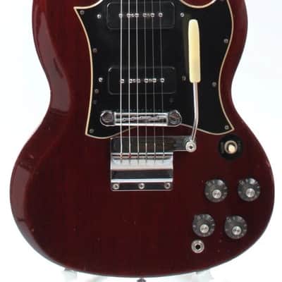 Gibson SG Special "Large Guard" with Vibrola 1966 - 1971 - Cherry image 2