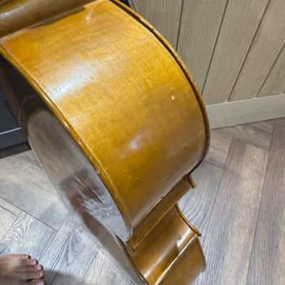 Stentor Student II Cello 3/4 - Gold Brown with case and bow image 6