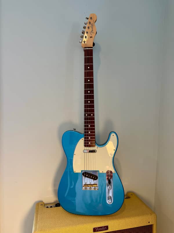 Fender Traditional II ’60s Telecaster MIJ (2020) - Lake Placid Blue - Upgraded Saddles, All Original Parts Included image 1