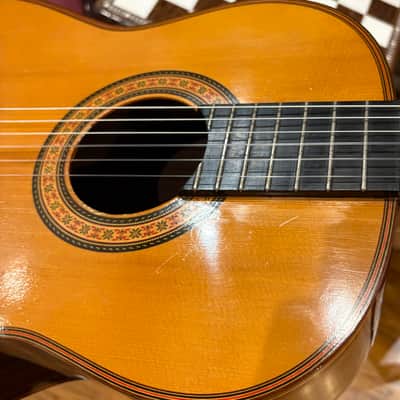 Guillermo Del Pilar Classical Guitar 1986 - Natural w/ Non-original hardcase image 18