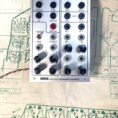Serge/ Random*source VCFQ and the R*S Stereo Mixer / Panner 2016 image 6