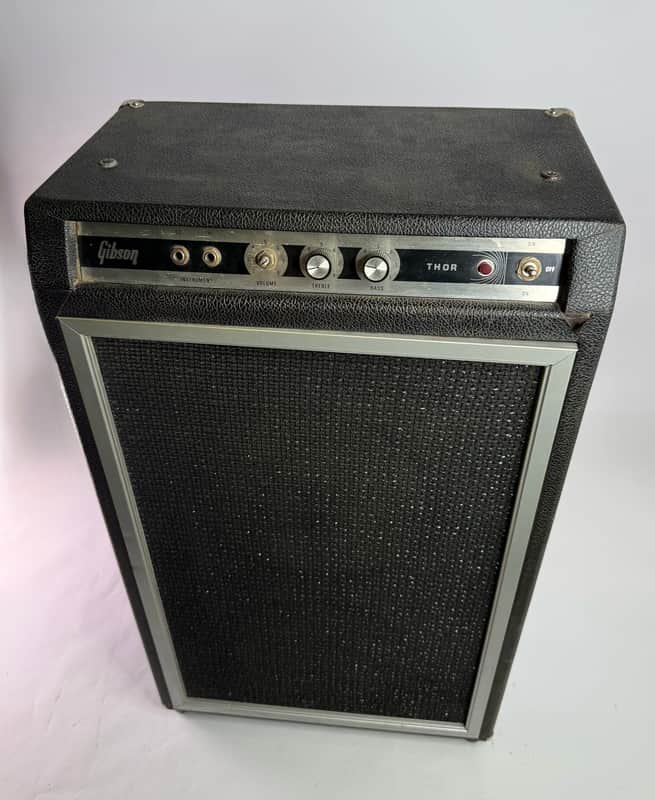 Gibson Thor 50-Watt 2x10 Solid-State Bass Combo (1970, USA) – Good Condition | Tested by Mostly Music
