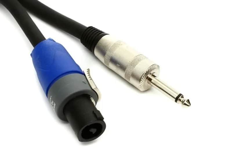 Pro Co Power Plus 12-2 gauge 50 foot 1/4 speaker cable - SpeakON to 1/4 image 1