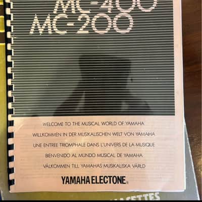 Yamaha Electone MC 600 1985 - Wood grain finish image 7