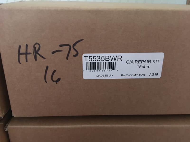 Celestion G-12-H 15ohm Greenback Heritage Legacy 75,  15ohm drop-in Re-cone kit  2020s image 1