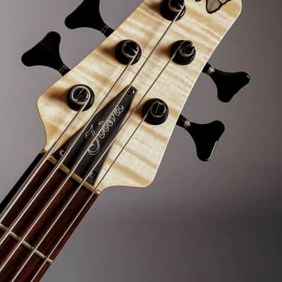 Fodera Imperial Elite 5 - Flame Maple Top image 9