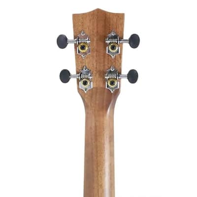 Kala SSEBY-B Solid Spruce & Striped Ebony Baritone Ukulele image 6
